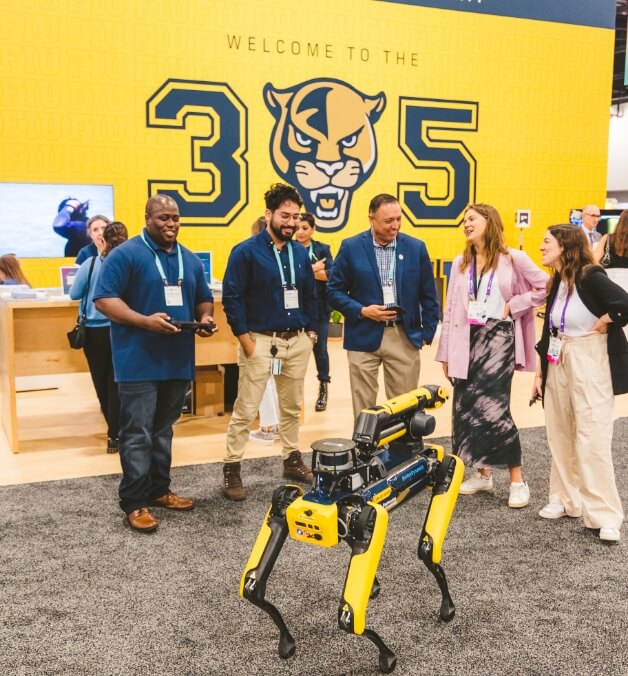 FIU showcases robot dogs at eMerge