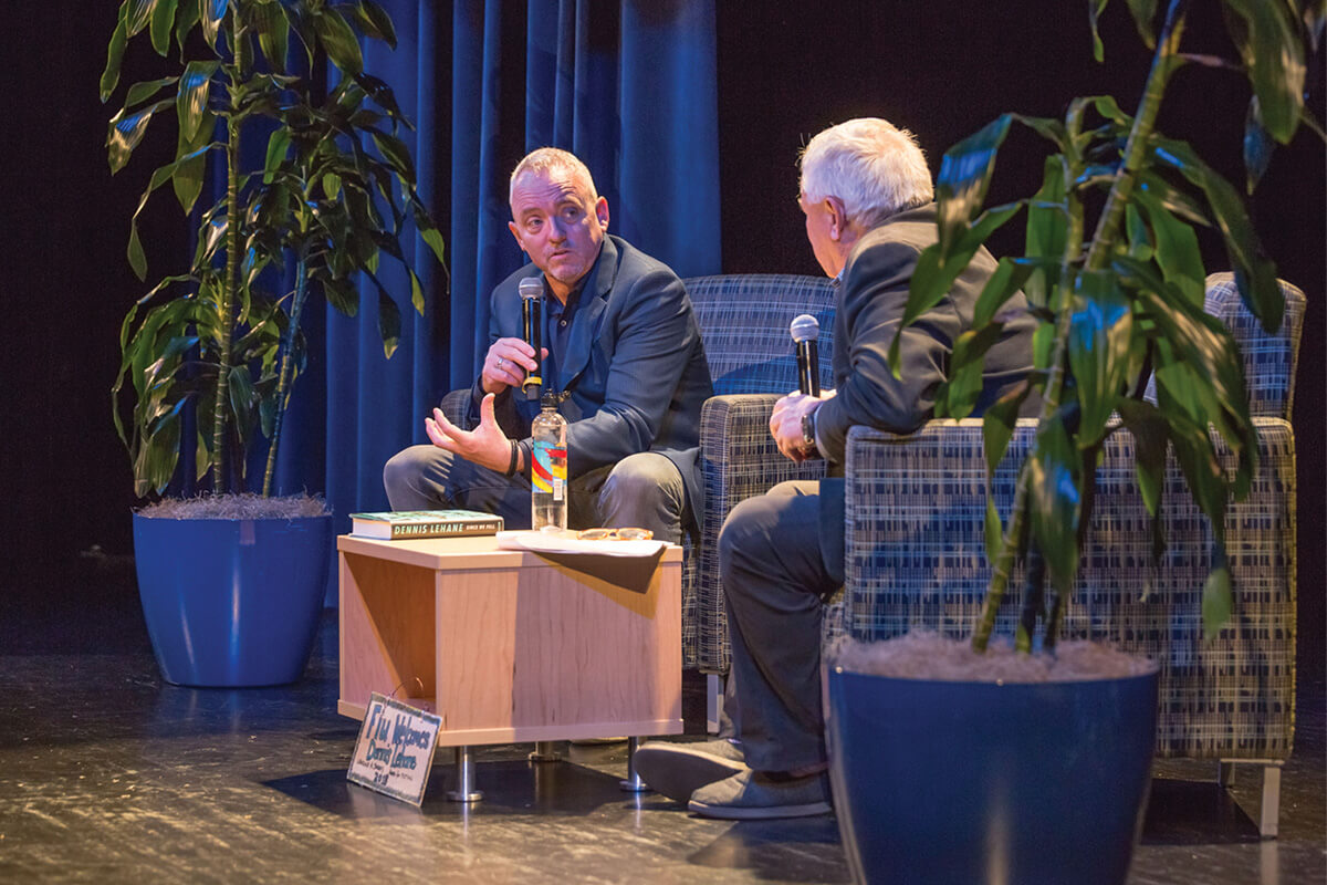 One on one discussion with Dennis Lehane